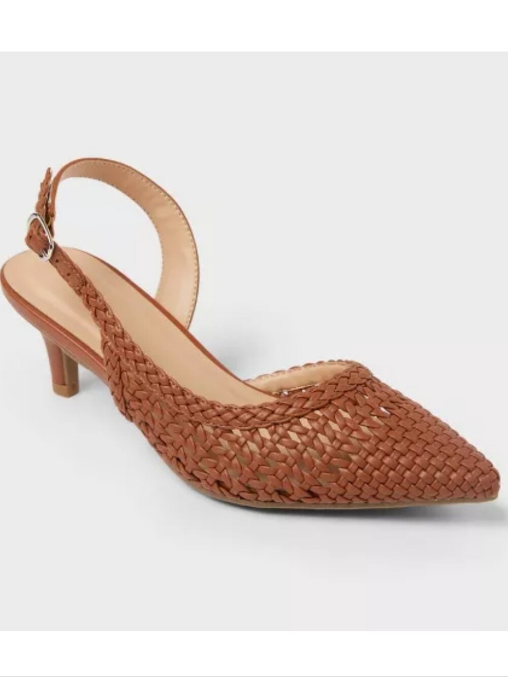 Universal Thread Miriam Louis Heels w/ Memory Foam - Universal Thread™ Cognac